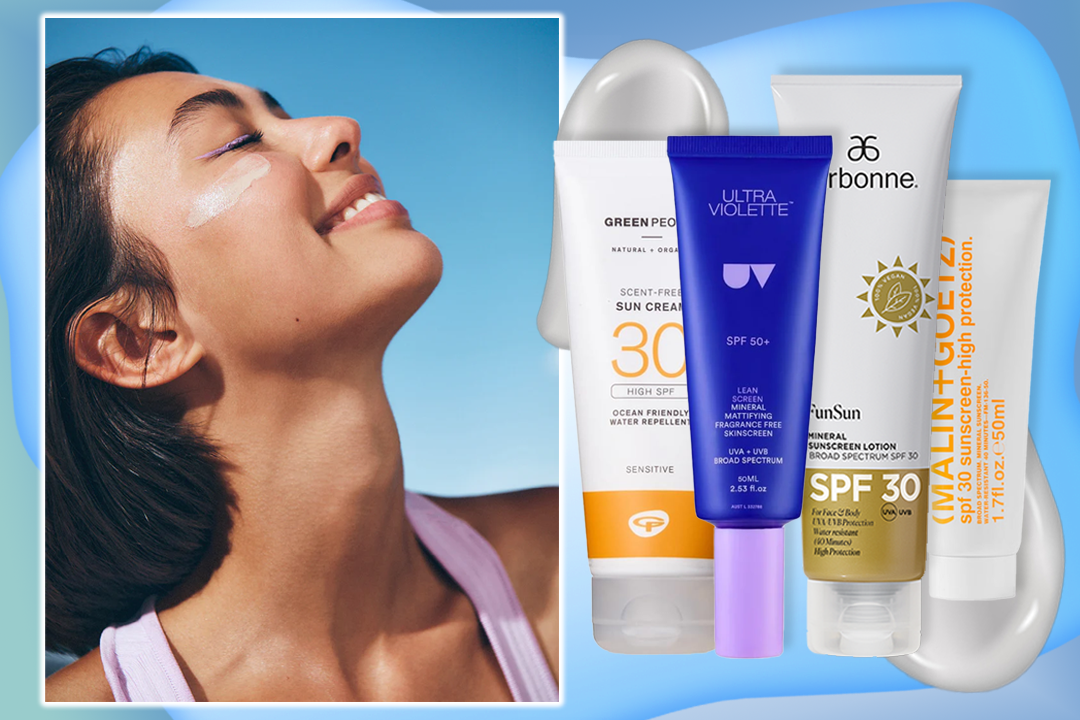 Common ingredients in chemical sunscreens have been found to be harmful to aquatic life